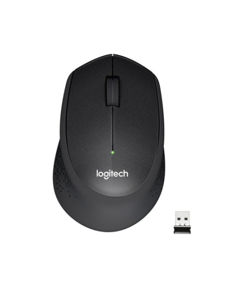 MOUSE LOGITECH "Wireless Mouse M330 "SILENT PLUS USB 1000 dpi 3 PULSANTI 2.4 GHz NERO 910-004909