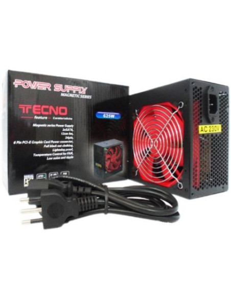 TECNO ALIMENTATORE PC ATX 625W BIG FAN 12CM RETAIL