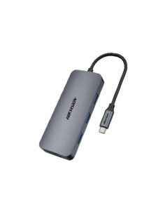 HUB HIKVISION HDMI, USB 3.0*3,USB-C, SD,TF - HS-HUB-DS8