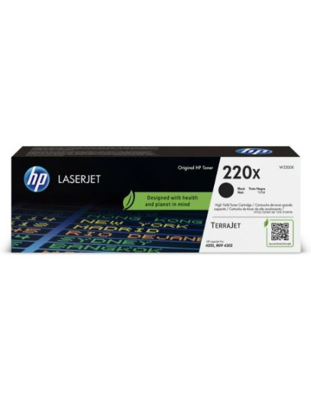 TONER HP W2200X N.220x Nero 7.500PP x M4302fdw M4302dw M4302fdn M4202dn M4202dw