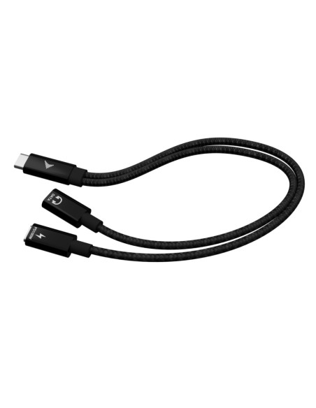 i-tec USB-C Cable Splitter Audio/Data + Power Delivery 100W