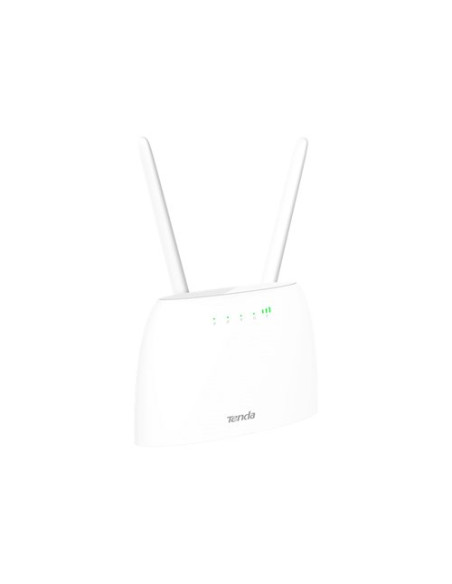 ROUTER TENDA 4G06 300Mbps Wireless N300 4G LTE VOLTE CAT.4 Supp FDD LTE/TDD-LTE/WCDMA/GSM 1P GE WAN/LAN,1P GE LAN 2FF SIM 1P RJ1