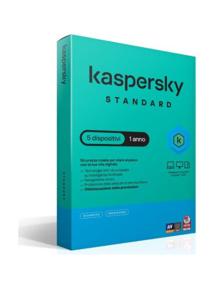 KASPERSKY STANDARD 5DEV 1Y SUPERSLIM BOX