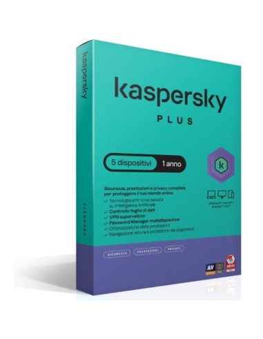 KASPERSKY PLUS 5DEV 1Y SUPERSLIM BOX