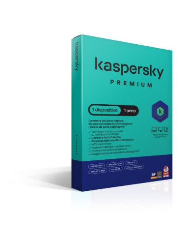 KASPERSKY SLIMBOX PREMIUM 1 user 1 device KL1047T5AFS-SSB