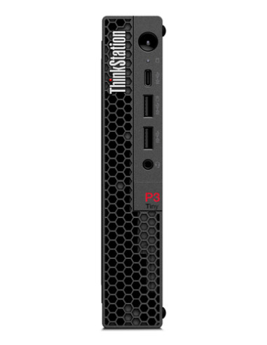 Lenovo ThinkStation P3 Tiny Intel® Core™ i9 i9-14900T 32 GB DDR5-SDRAM 1 TB SSD NVIDIA RTX A1000 Windows 11 Pro Mini PC Nero