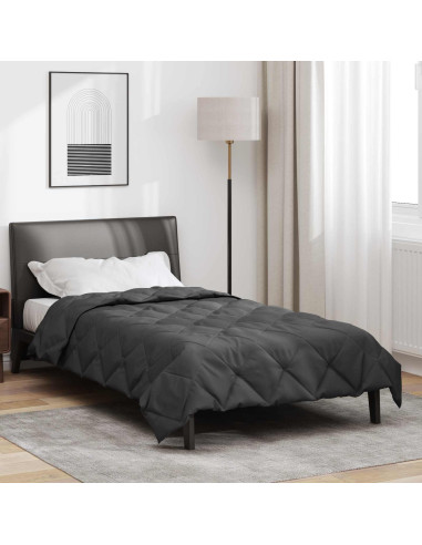 Duvet Estivo Antracite 200 x 155 cm Microfibra