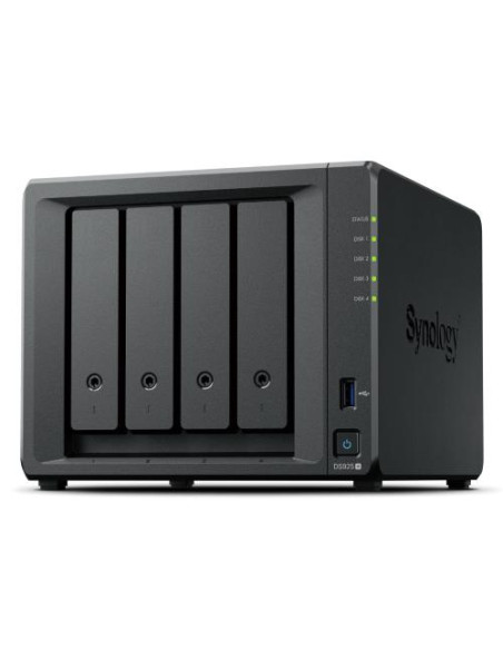 NAS SYNOLOGY DS925+ 4SSD 3,5/2,52 P GIGA/2P USB/1P ESATA NO SSD