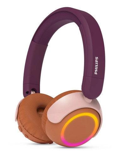 Philips Serie 4000 TAK4200MP/00 cuffia e auricolare Wireless A Padiglione Musica e Chiamate Bluetooth Arancione, Viola, Rosa