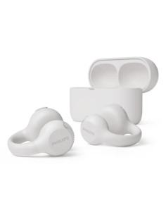 Philips Serie 2000 TAQ2000WT Auricolare True Wireless Stereo (TWS) clip auricolare, A orecchio aperto Musica e Chiamate Bluetoot