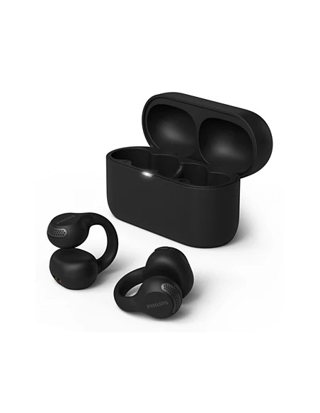 Philips Serie 2000 TAQ2000BK Auricolare True Wireless Stereo (TWS) clip auricolare, A orecchio aperto Musica e Chiamate Bluetoot