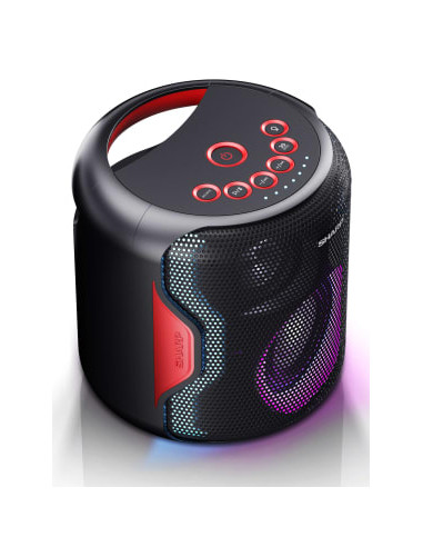 Sharp PS-921 altoparlante portatile e per feste Sistema di altoparlanti portatile 2.1 Nero
