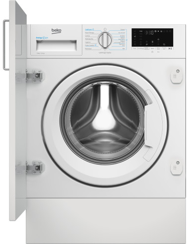 Beko b300 WIT8A4BW, Lavatrice da incasso Capacità 8kg, classe A, colore White, Motore Inverter BPM