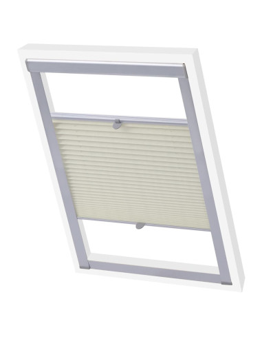 Tenda Plissettata Oscurante Crema SK08