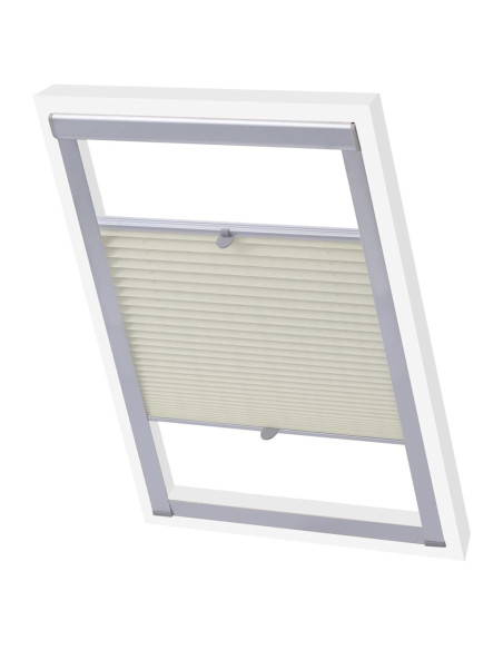 Tenda Plissettata Oscurante Crema SK08