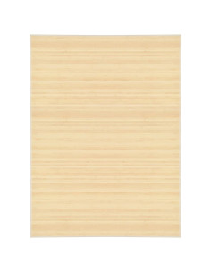 Tappeto in Bambù 150x200 cm Naturale