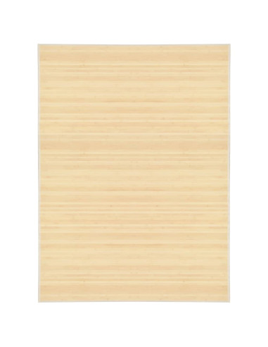 Tappeto in Bambù 150x200 cm Naturale