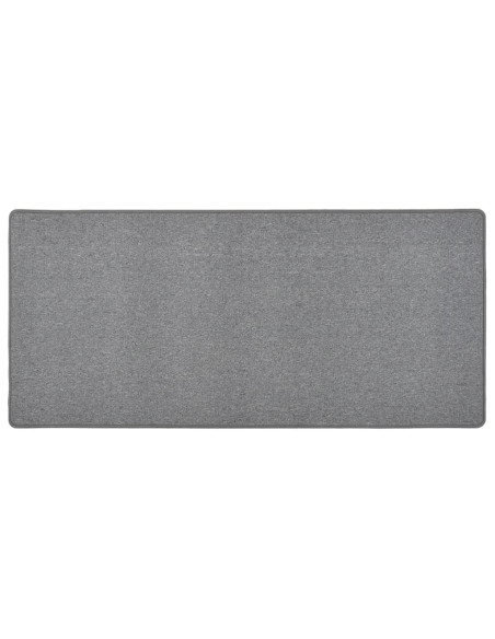 Tappeto Corsia Grigio Scuro 80x150 cm