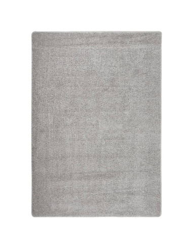 Tappeto Shaggy Grigio Chiaro 160x230 cm Antiscivolo