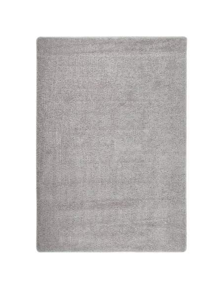 Tappeto Shaggy Grigio Chiaro 160x230 cm Antiscivolo