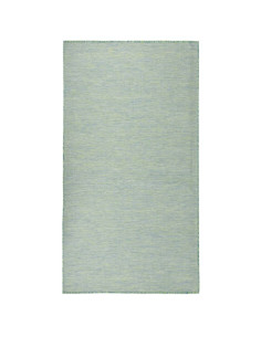 Tappeto da Esterni a Tessitura Piatta 80x150 cm Turchese