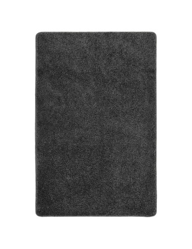 Tappeto Shaggy Grigio Scuro 200x290 cm Antiscivolo