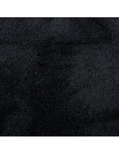 Tappeto OVIEDO a Pelo Corto Nero 240x240 cm