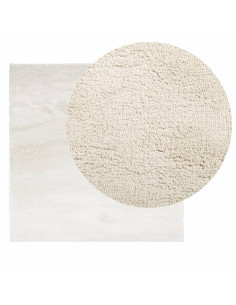 Tappeto OVIEDO a Pelo Corto Beige 240x240 cm 2