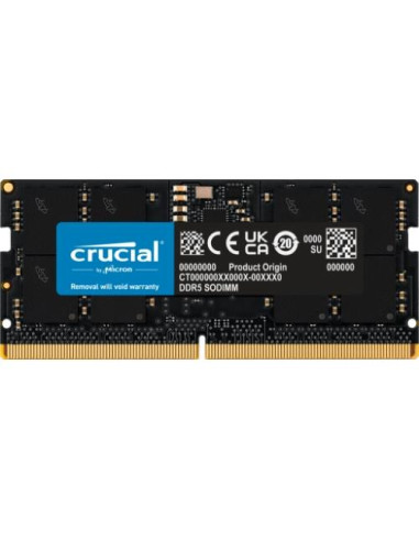 DDR5 SO-DIMM CRUCIAL  16GB 5600MHz -  CT16G56C46S5
