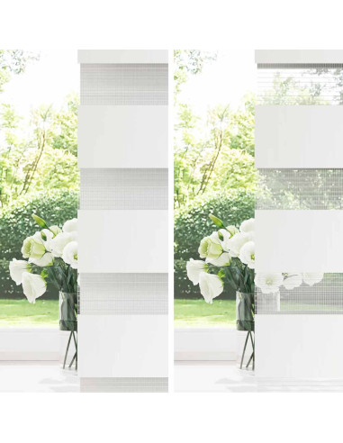 Tenda a Rullo Zebra Larghezza Tessuto 95,9 cm Poliestere