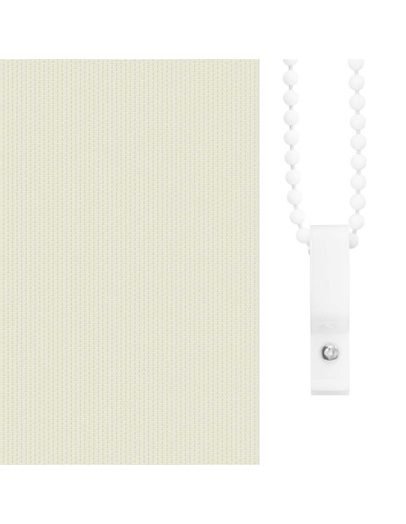 Tenda a Rullo Oscurante 80x130 cm Larghezza Tessuto 75,7 cm