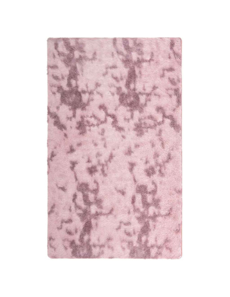 Tappeto Shaggy a Pelo Lungo NAVARRA Rosa Antico 80x150 cm