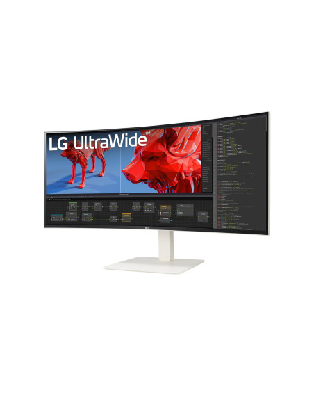 LG 38BR85QC-W Monitor PC 96,5 cm (38") 3840 x 1600 Pixel UltraWide Quad HD+ LCD Bianco