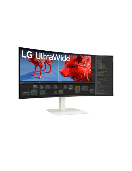 LG 38BR85QC-W Monitor PC 96,5 cm (38") 3840 x 1600 Pixel UltraWide Quad HD+ LCD Bianco