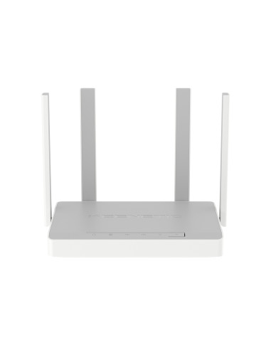 Keenetic Skipper DSL (KN-2112) router wireless Gigabit Ethernet Dual-band (2.4 GHz/5 GHz) Grigio, Bianco