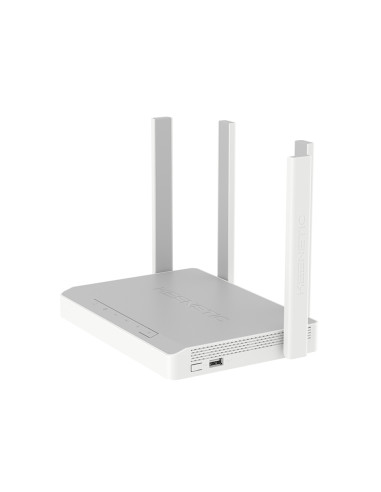 Keenetic Skipper DSL (KN-2112) router wireless Gigabit Ethernet Dual-band (2.4 GHz/5 GHz) Grigio, Bianco