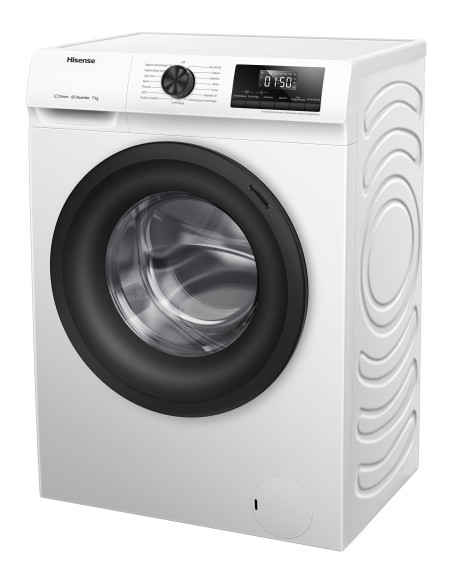 Hisense lavatrice WFQP701219VM 7 Kg Classe A Vapore Quick Wash Inverter