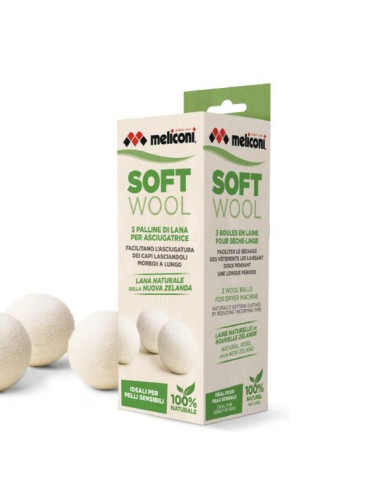 PALLINE DI LANA SOFT WOOL 3X