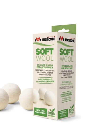 PALLINE DI LANA SOFT WOOL 3X