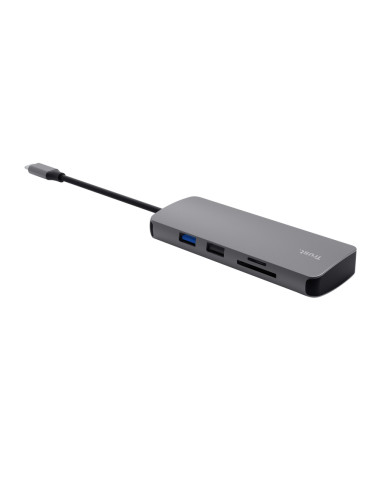 Trust 25672 hub di interfaccia USB tipo-C Grigio