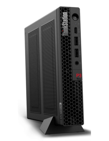 Lenovo ThinkStation P3 Tiny Intel® Core™ i9 i9-14900T 32 GB DDR5-SDRAM 1 TB SSD NVIDIA RTX A1000 Windows 11 Pro Mini PC Nero