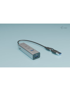 i-tec Metal Universal Charging HUB 2xUSB-C + 2x USB-A Port + Power Delivery 85W 2