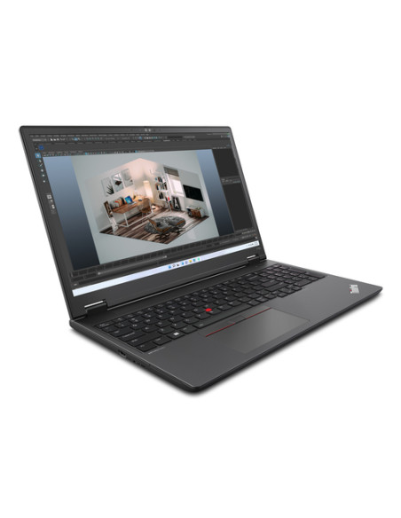 Lenovo ThinkPad P16v Gen 2 (Intel) Intel Core Ultra 9 185H Workstation mobile 40,6 cm (16") WUXGA 32 GB DDR5-SDRAM 1 TB SSD NVID