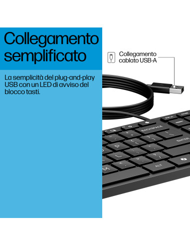 HP Tastiera Wired Desktop 320K
