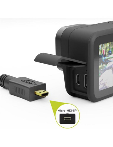 Goobay 53786 cavo HDMI 3 m HDMI tipo A (Standard) HDMI tipo D (Micro) Nero