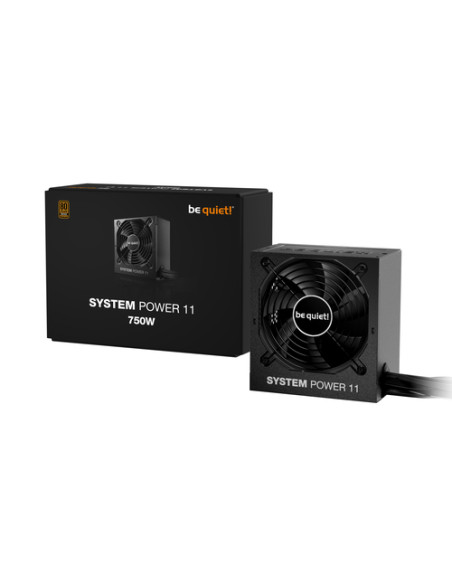 be quiet! System Power 11 750W alimentatore per computer 20+4 pin ATX ATX Nero