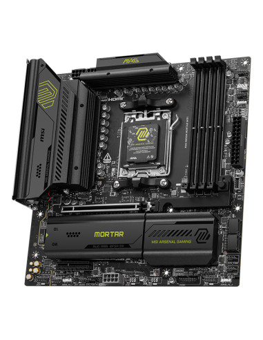 MSI MAG B850M MORTAR WIFI scheda madre AMD B850 Socket AM5 micro ATX