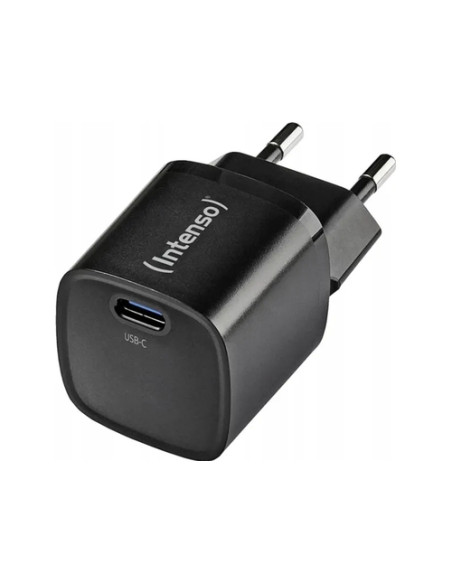 INTENSO ALIMENTATORE FAST 30W 1 ENTRATA USB C, GAN, NERO