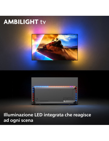 Philips Ambilight TV 48OLED770 4K UHD OLED 121cm 48" Smart TV Dolby Vision and Dolby Atmos Titan OS