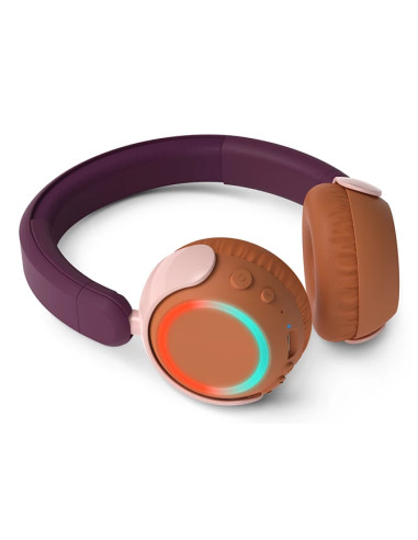 Philips Serie 4000 TAK4200MP/00 cuffia e auricolare Wireless A Padiglione Musica e Chiamate Bluetooth Arancione, Viola, Rosa